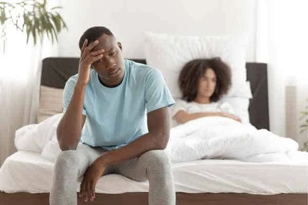 Man upset about ED symptoms Wakefield