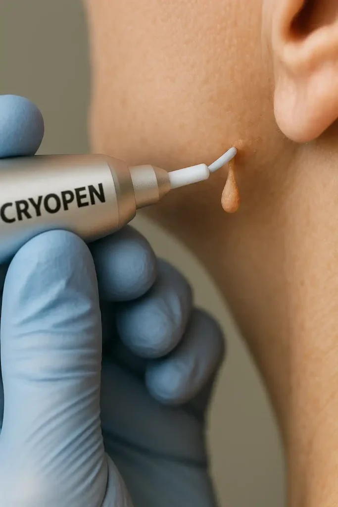 Cryopen for skin tags removal Wakefield speak to our team today!