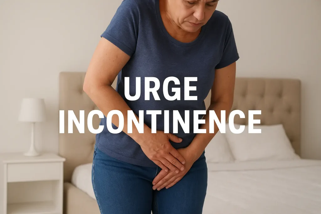 how to manage urge incontinence Wakefield symptoms