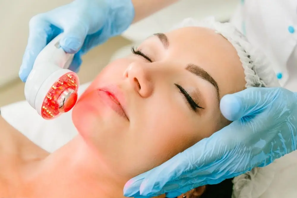 woman having non-surgical Morph8 treatment Wakefield