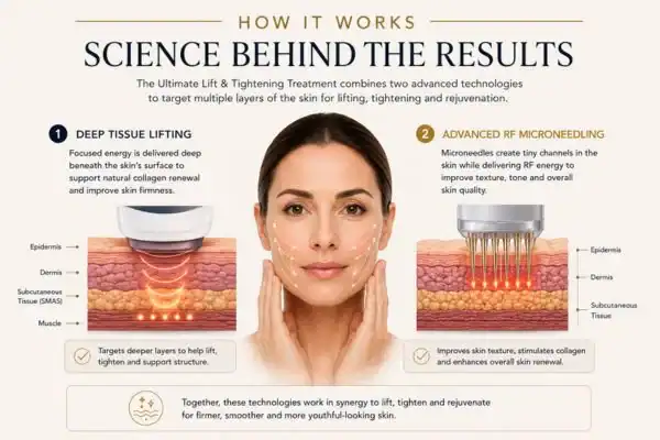 Why choose The ultimate skin tighten treatment Wakefield