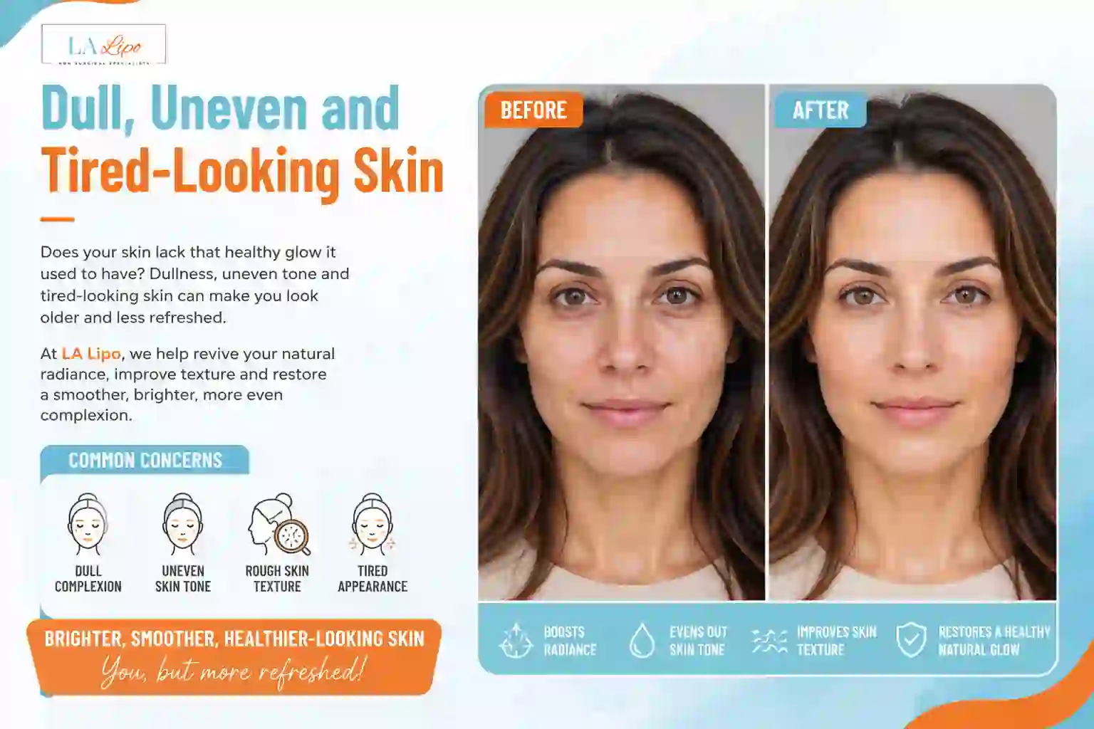 Sign #5: Dull, Uneven and Tired-Looking Skin Wakefield